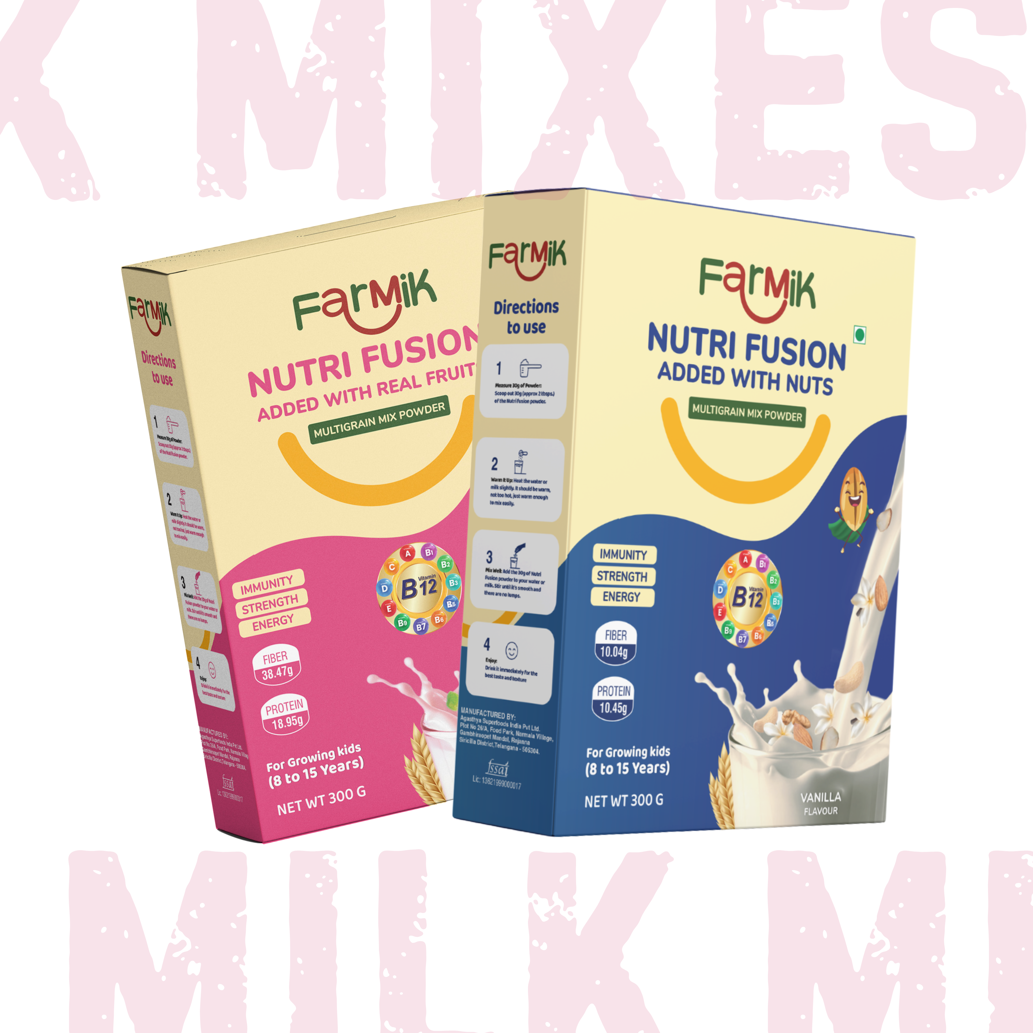 Milk Mixes Category Visual
